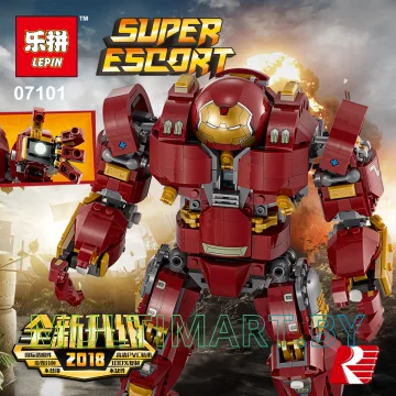Конструктор Lepin 07101 Халкбастер - Эра Альтрона (1527 деталей) картинка 5